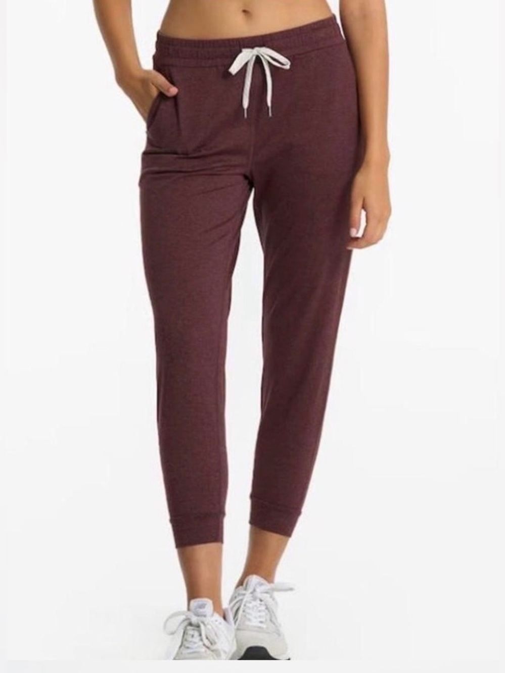 Vuori Performance Jogger Elderberry Heather XS S No Size Tag